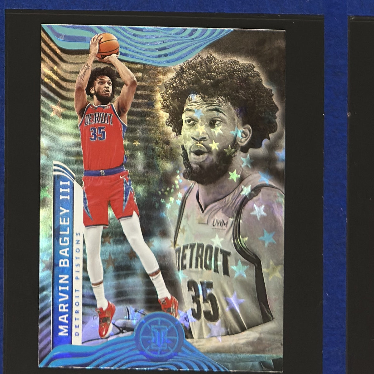 2021-22 Panini Illusions Trophy Collection Starlight Marvin Bagley III #45 — front view