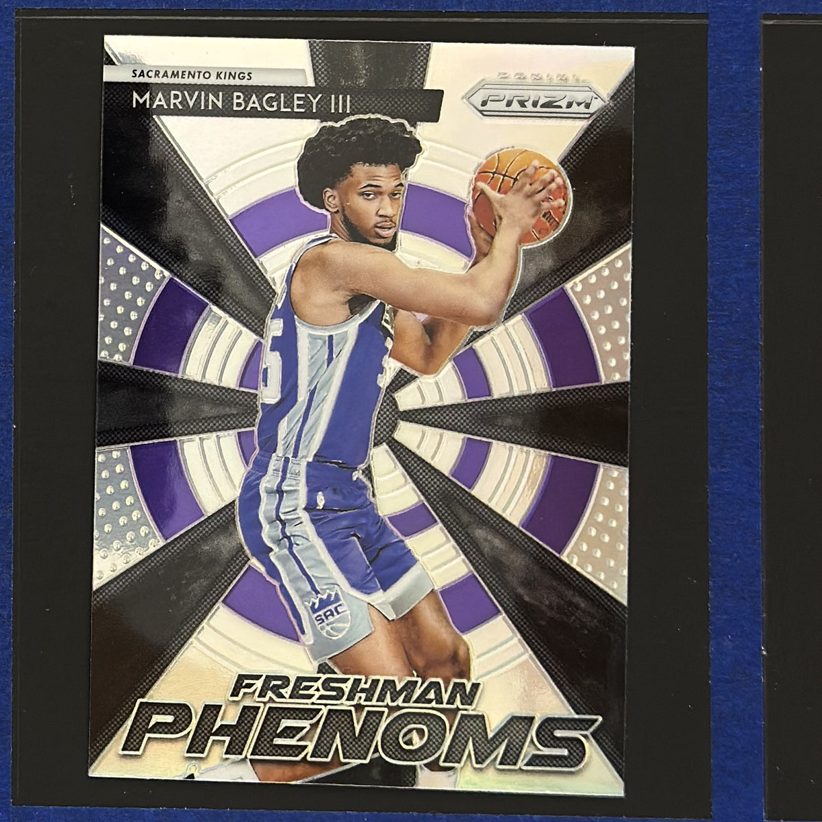 2018-19 Panini Prizm Freshman Phenoms Marvin Bagley III RC #24 — front view