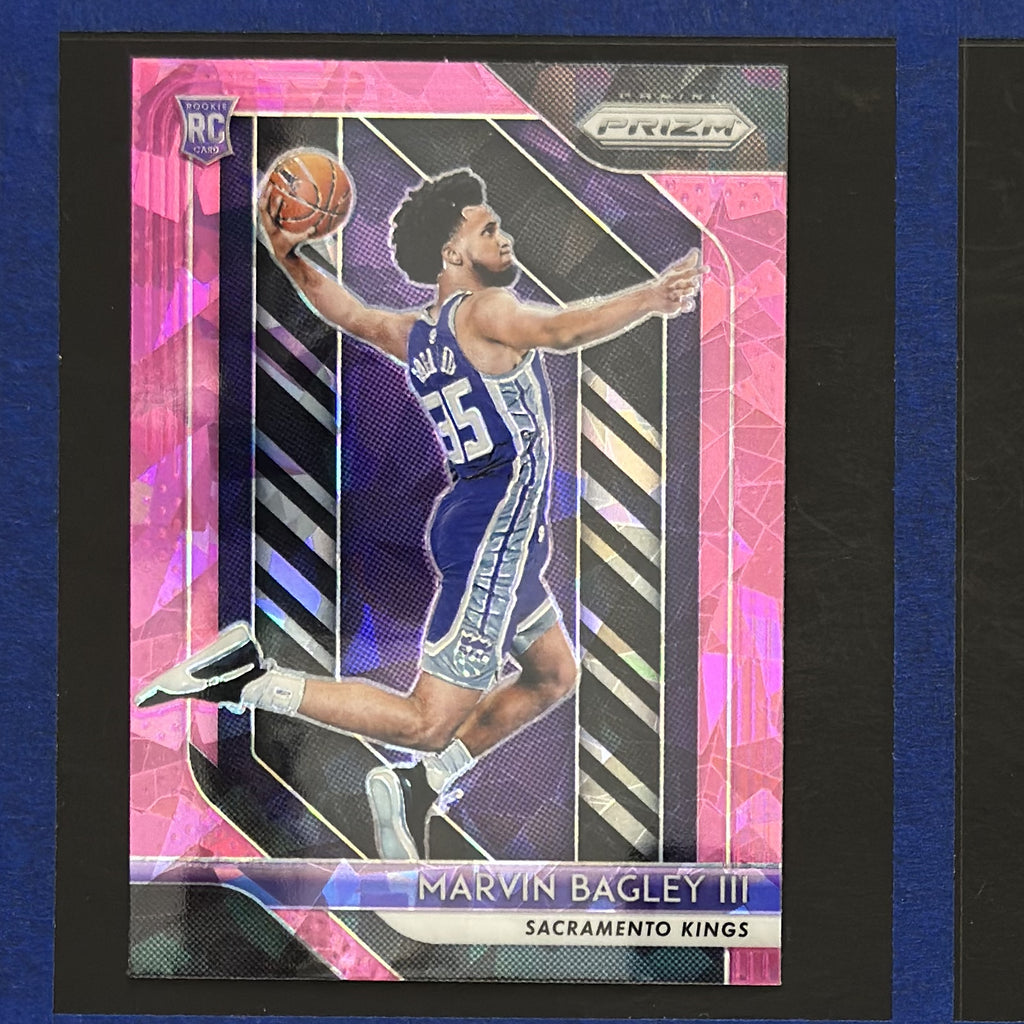 2018-19 Panini Prizm Pink Ice Prizm Marvin Bagley III RC #181 — front view