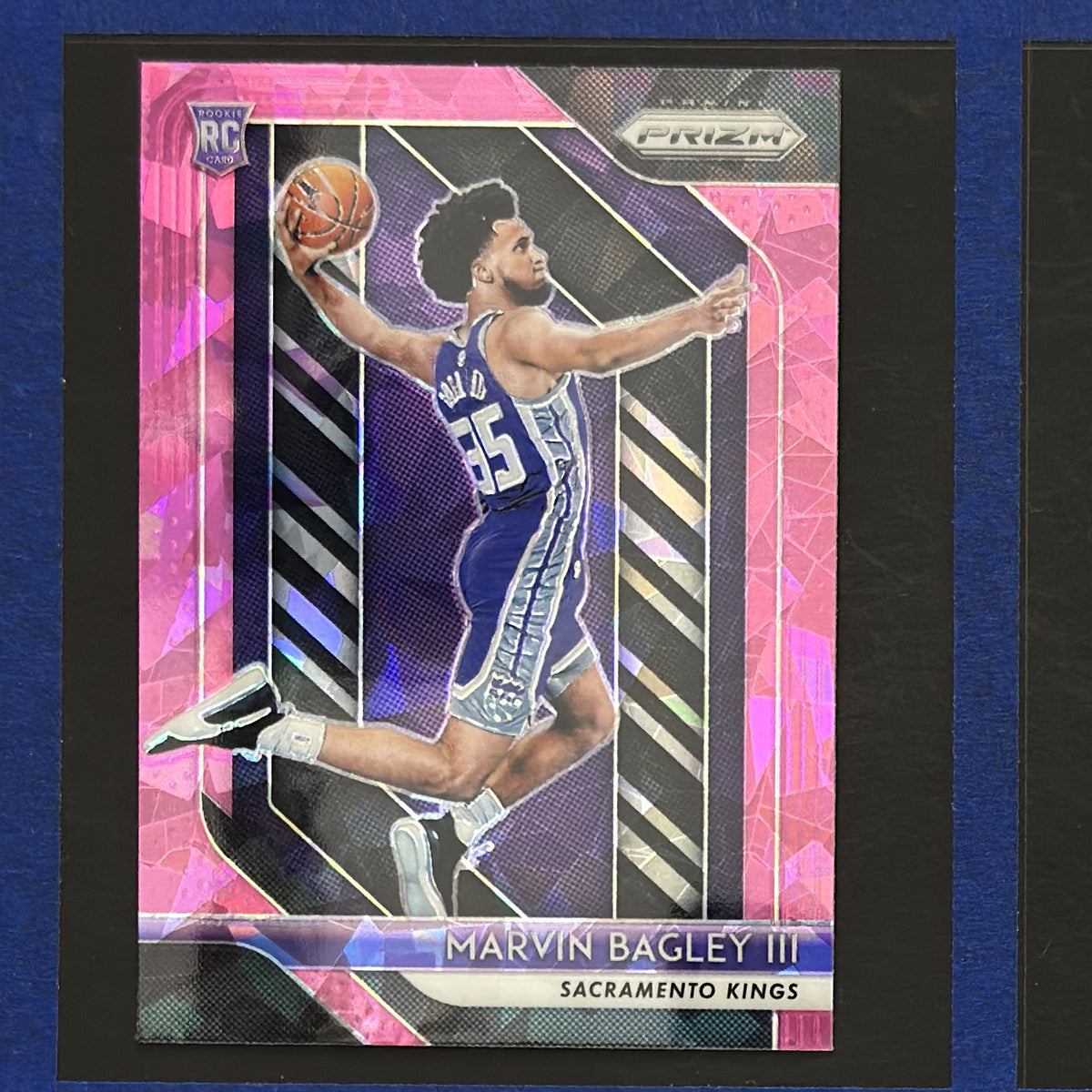 2018-19 Panini Prizm Pink Ice Prizm Marvin Bagley III RC #181 — front view