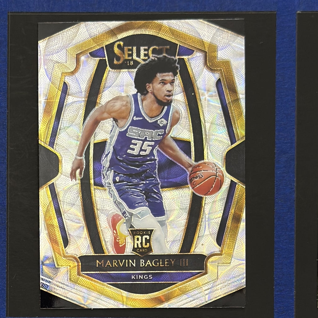 2018-19 Panini Select Premier Level Scope Prizm Marvin Bagley III RC #112 — front view