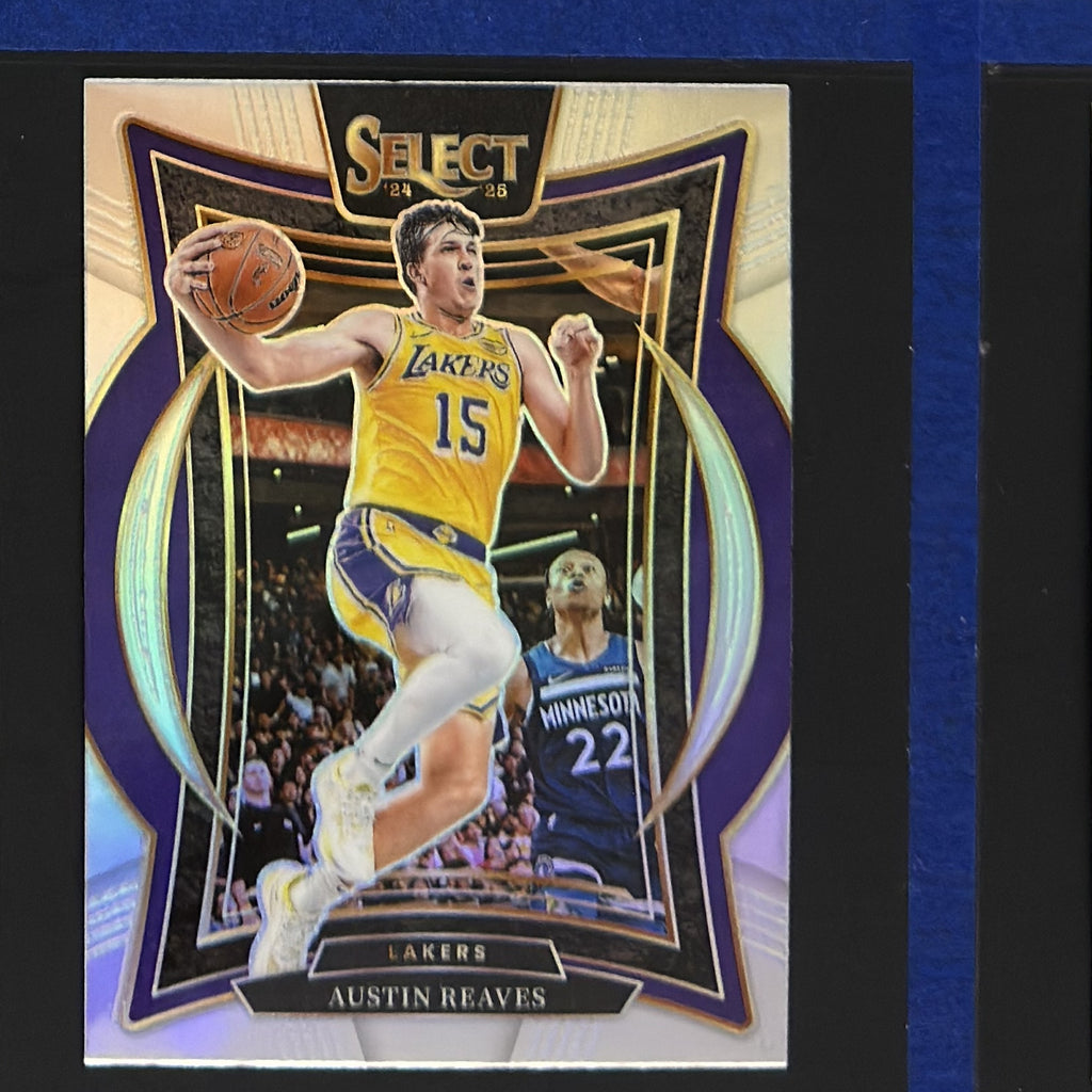 2024-25 Panini Select Concourse Silver Prizm Austin Reaves #40 — front view