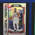 2021-22 Panini Prizm Global Reach Silver Prizm Ben Simmons #5 — front view