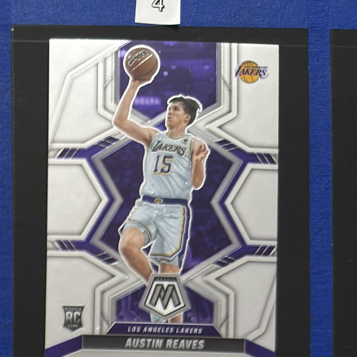 2021-22 Panini Mosaic Austin Reaves RC #241 — front view