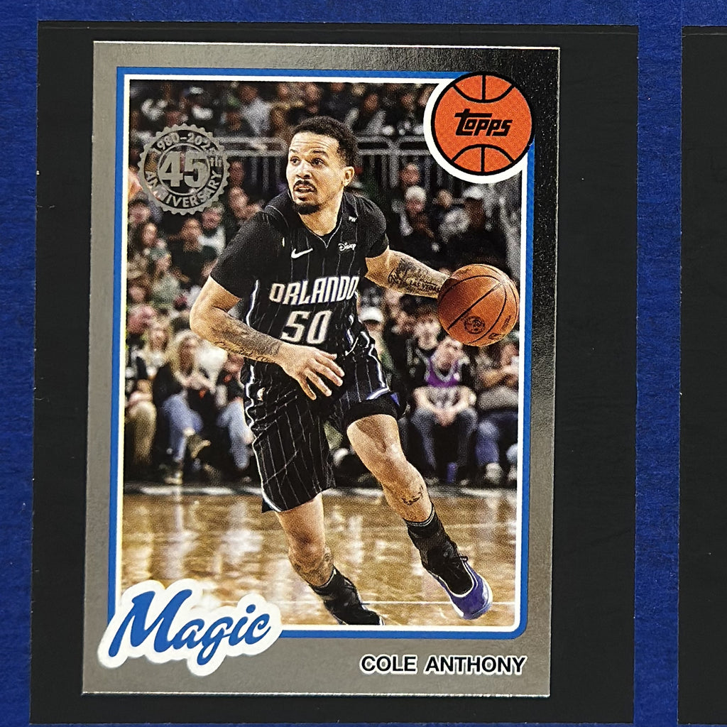 2025-26 Topps 1980-81 Topps Basketball Cole Anthony #80BK-26 — front view