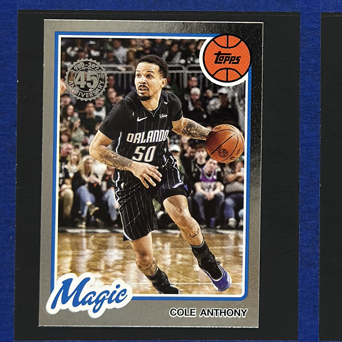 2025-26 Topps 1980-81 Topps Basketball Cole Anthony #80BK-26 — front view