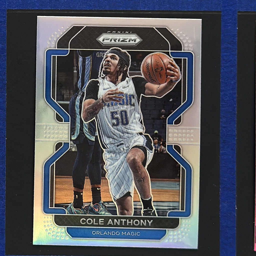2021-22 Panini Prizm Silver Prizm Cole Anthony #121 — front view