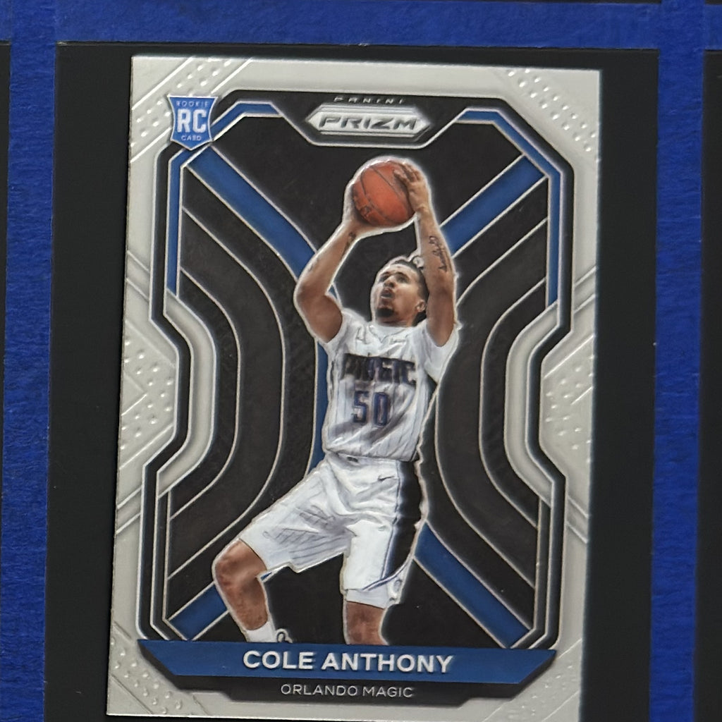 2020-21 Panini Prizm Cole Anthony RC #292 — front view