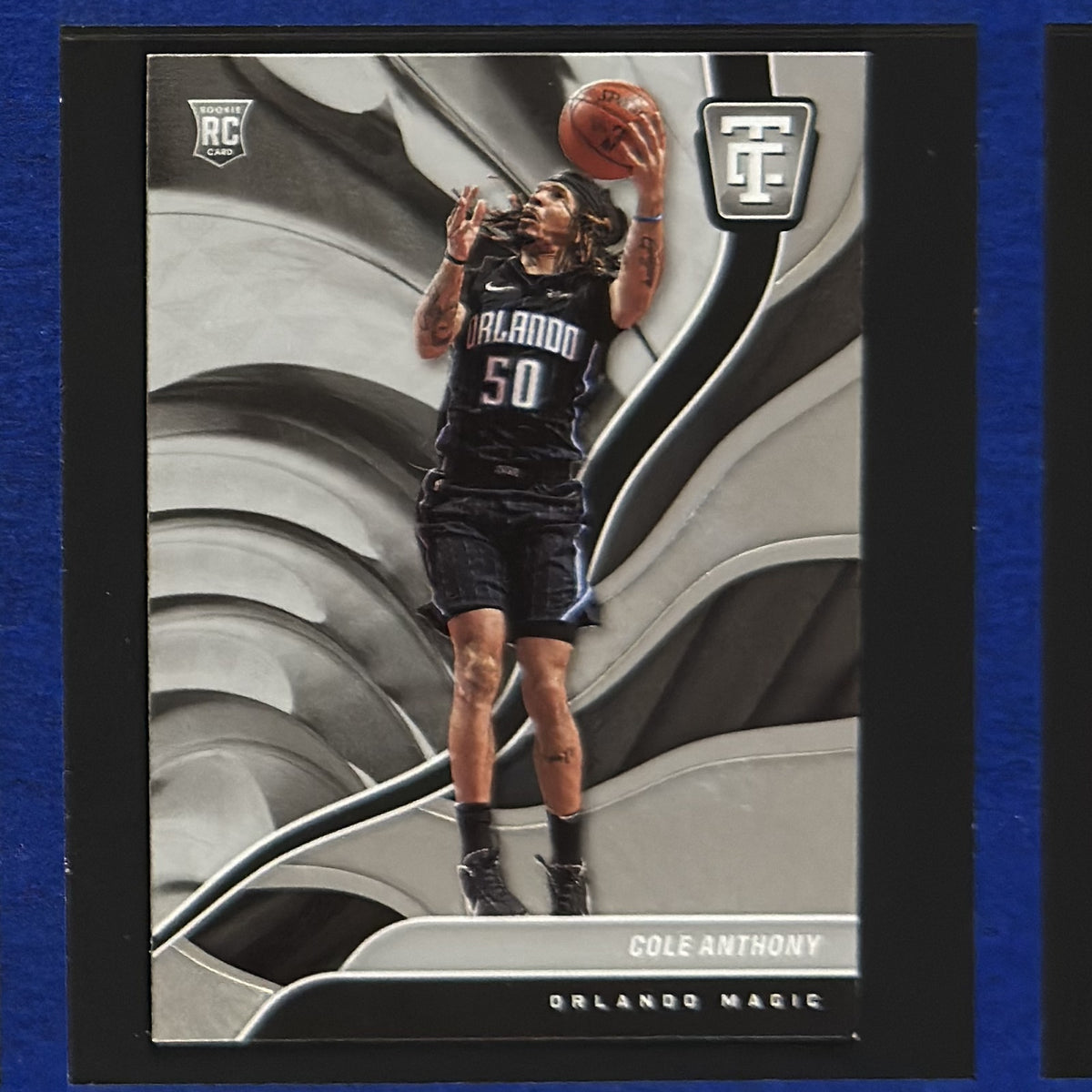 2020-21 Panini Chronicles Totally Certified Cole Anthony RC #711 — front view