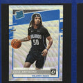 2020-21 Panini Donruss Optic Rated Rookie Target Box Set Silver Pulsar Prizm Cole Anthony RC #165 — front view