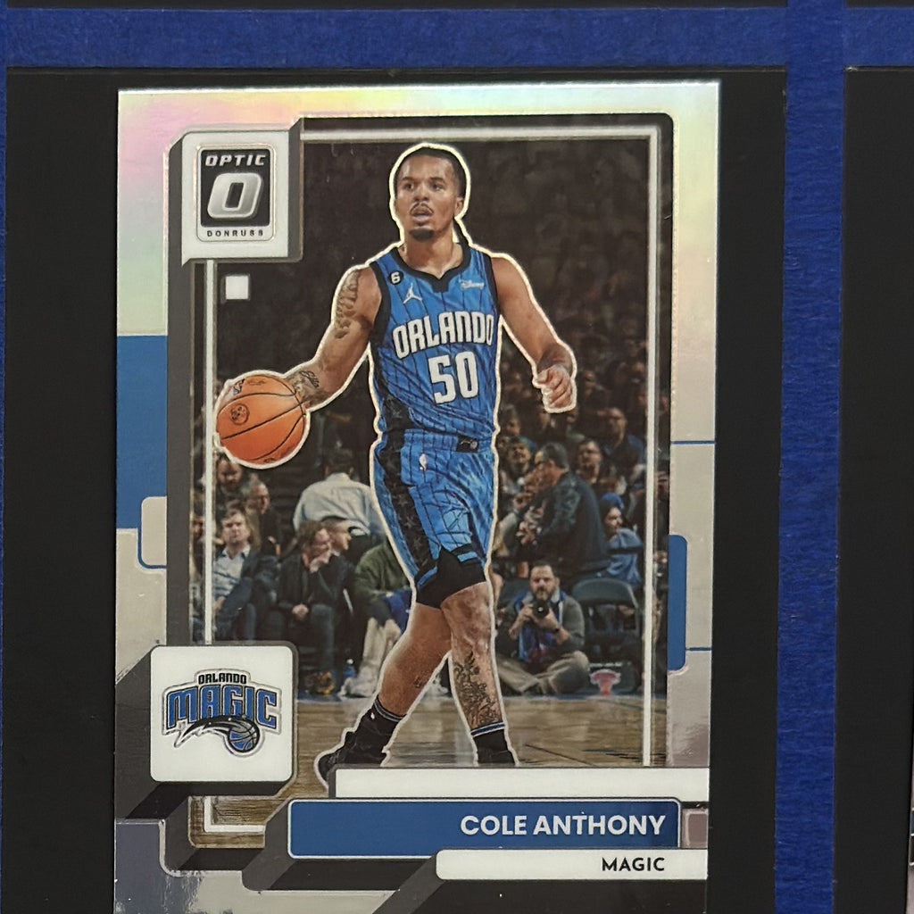 2022-23 Panini Donruss Optic Holo Cole Anthony #145 — front view