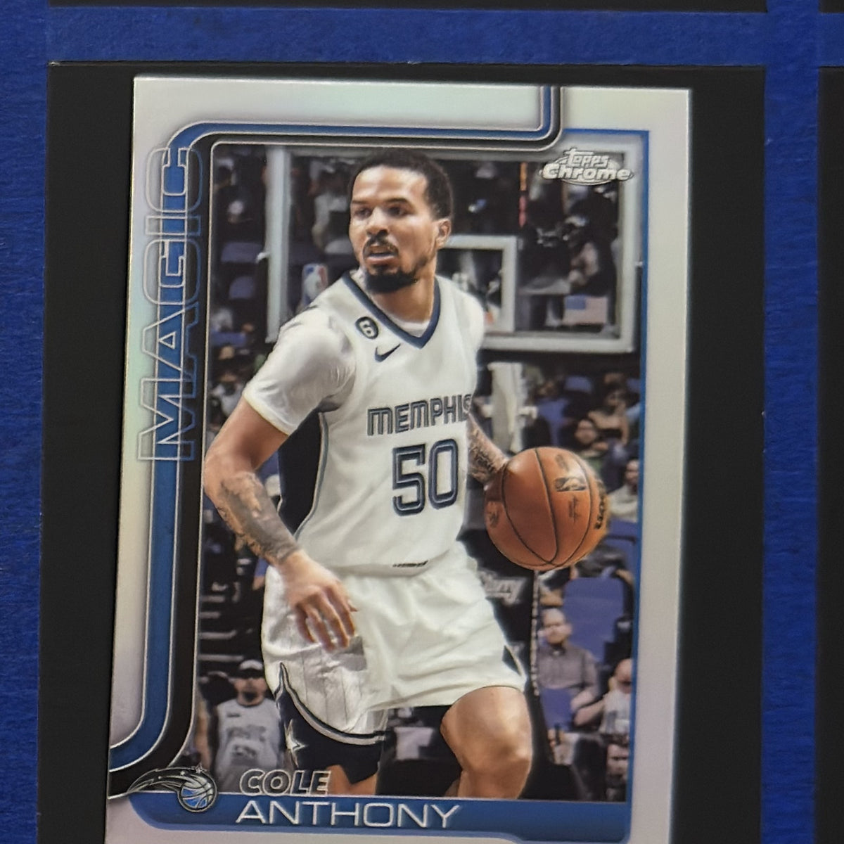 2025-26 Topps Chrome Cole Anthony #175 — front view
