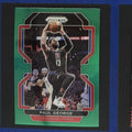 2021-22 Panini Prizm Green Prizm Paul George #220 — front view