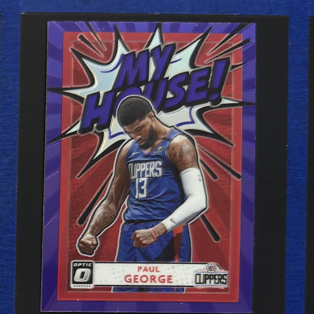 2020-21 Panini Donruss Optic My House Paul George #11 — front view