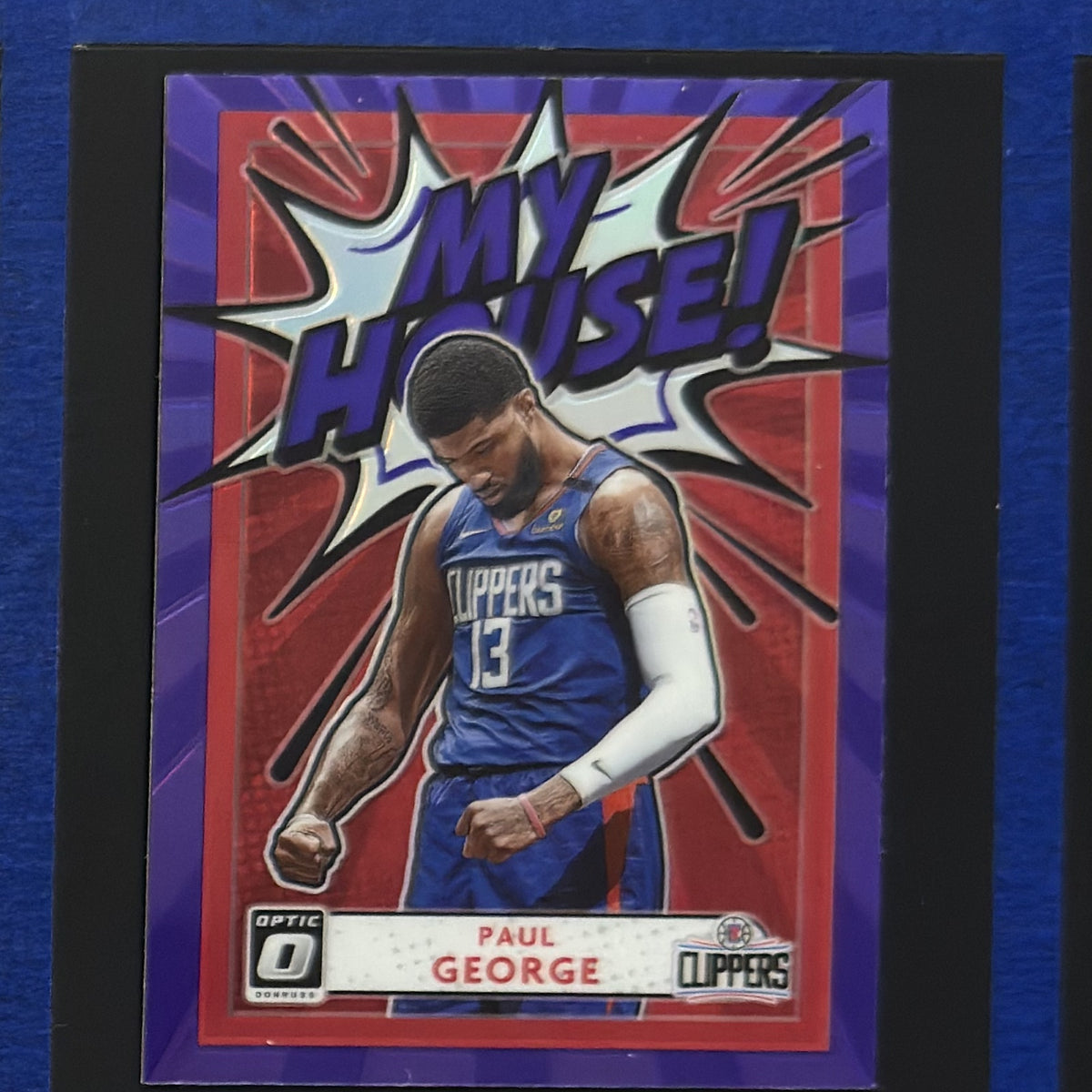 2020-21 Panini Donruss Optic My House Paul George #11 — front view