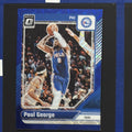 2024-25 Panini Donruss Optic Blue Velocity Paul George #110 — front view