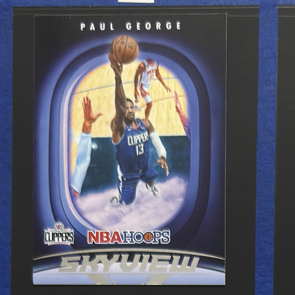 2023-24 Panini NBA Hoops Skyview Paul George #21 — front view