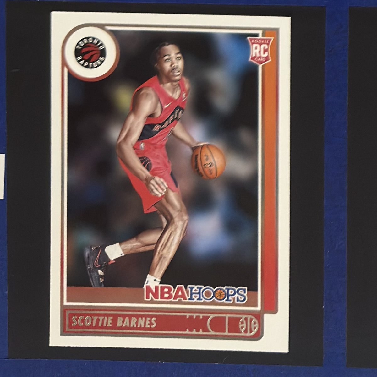 2021-22 Panini NBA Hoops Scottie Barnes RC #227 — front view