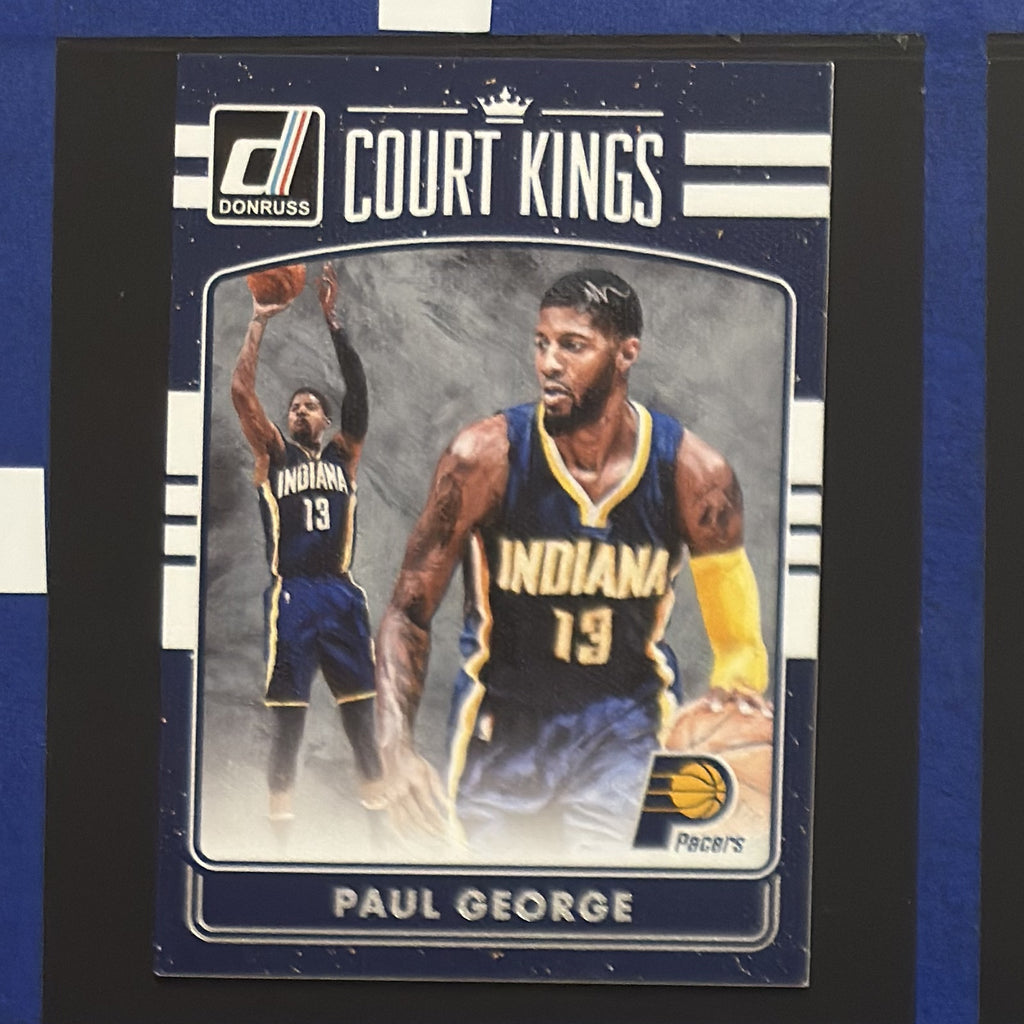 2016-17 Panini Donruss Court Kings Paul George #10 — front view