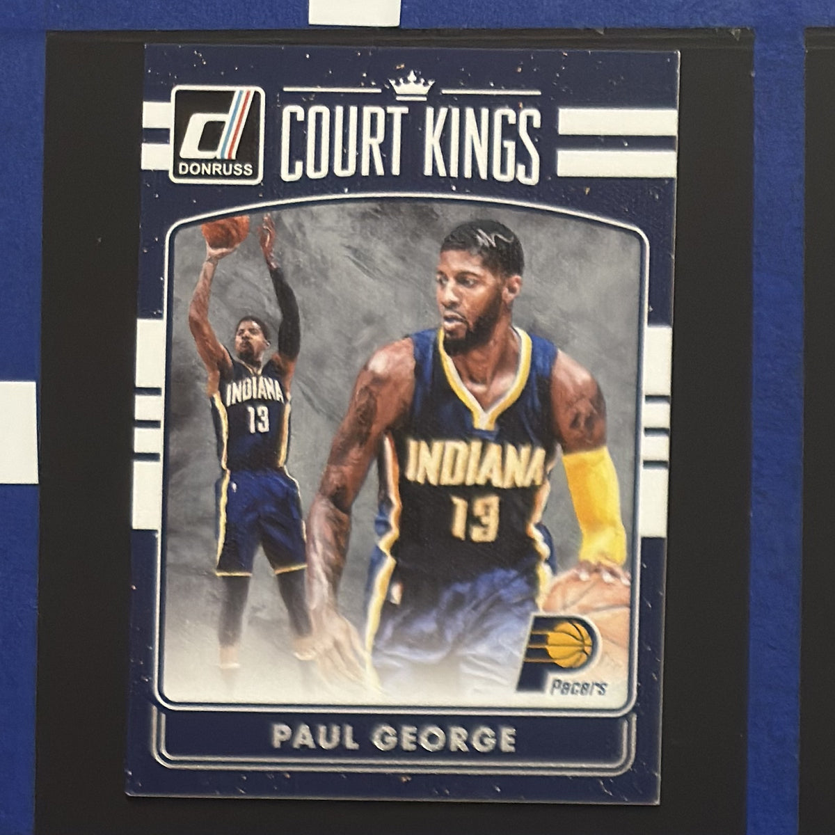 2016-17 Panini Donruss Court Kings Paul George #10 — front view