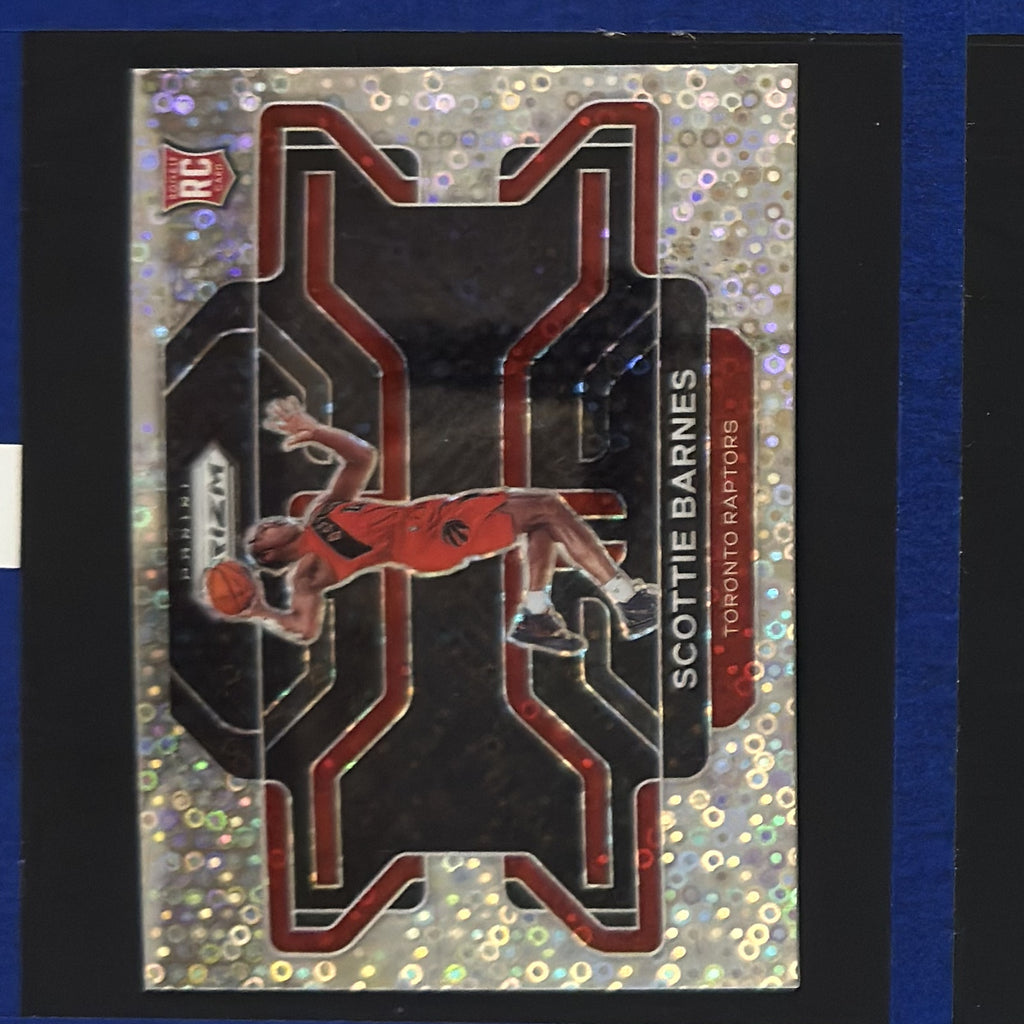 2021-22 Panini Prizm Fast Break Variation Scottie Barnes RC #320 — front view