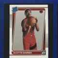 2021-22 Panini Donruss Optic Rated Rookie Scottie Barnes RC #186 — front view