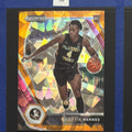 2021 Panini Prizm Draft Picks Orange Cracked Ice Scottie Barnes RC #6 — front view
