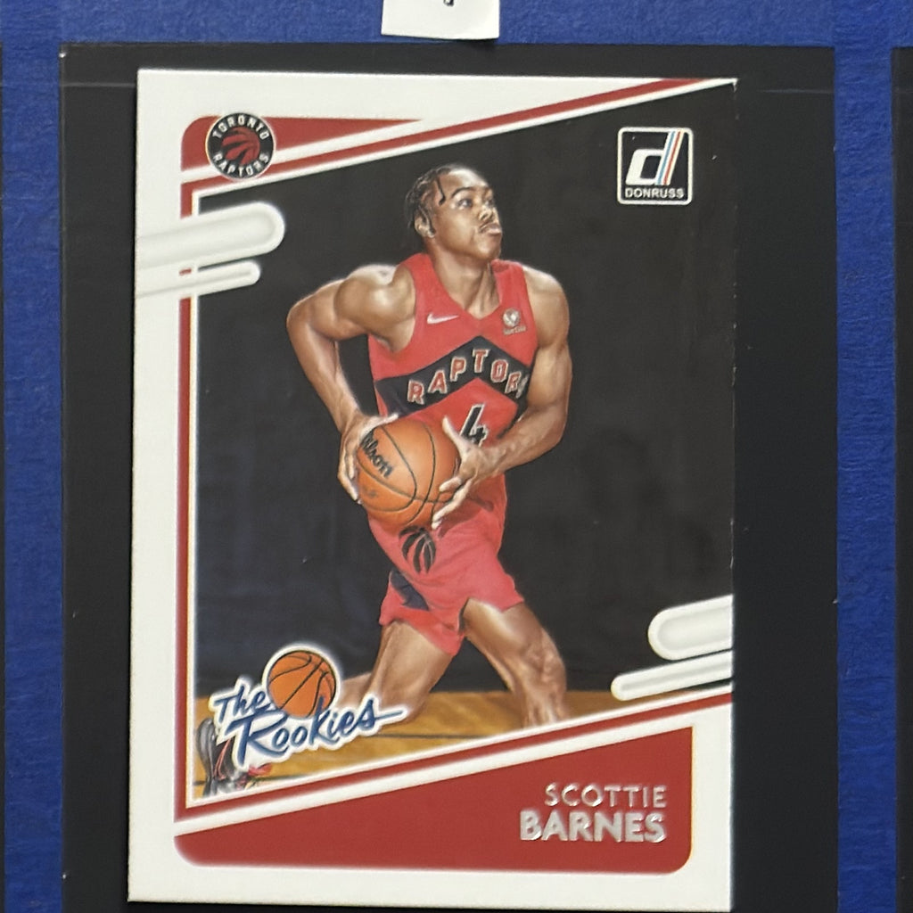 2021-22 Panini Donruss The Rookies Scottie Barnes RC #4 — front view