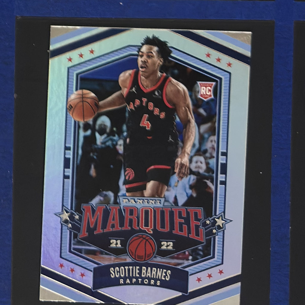 2021-22 Panini Chronicles Marquee Scottie Barnes RC #369 — front view