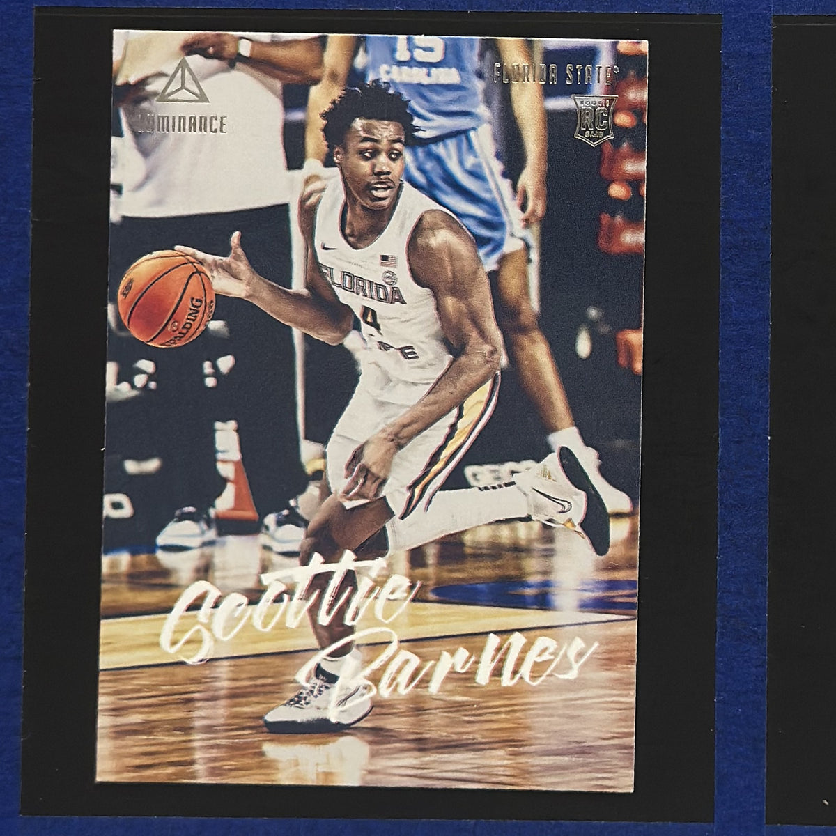 2021 Panini Chronicles Luminance Draft Picks Scottie Barnes RC #82 front