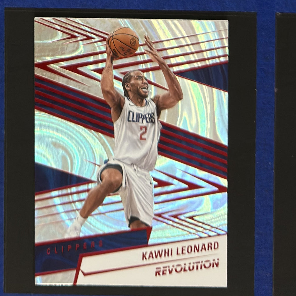 2024-25 Panini Revolution Swirl Kawhi Leonard #74 — front view