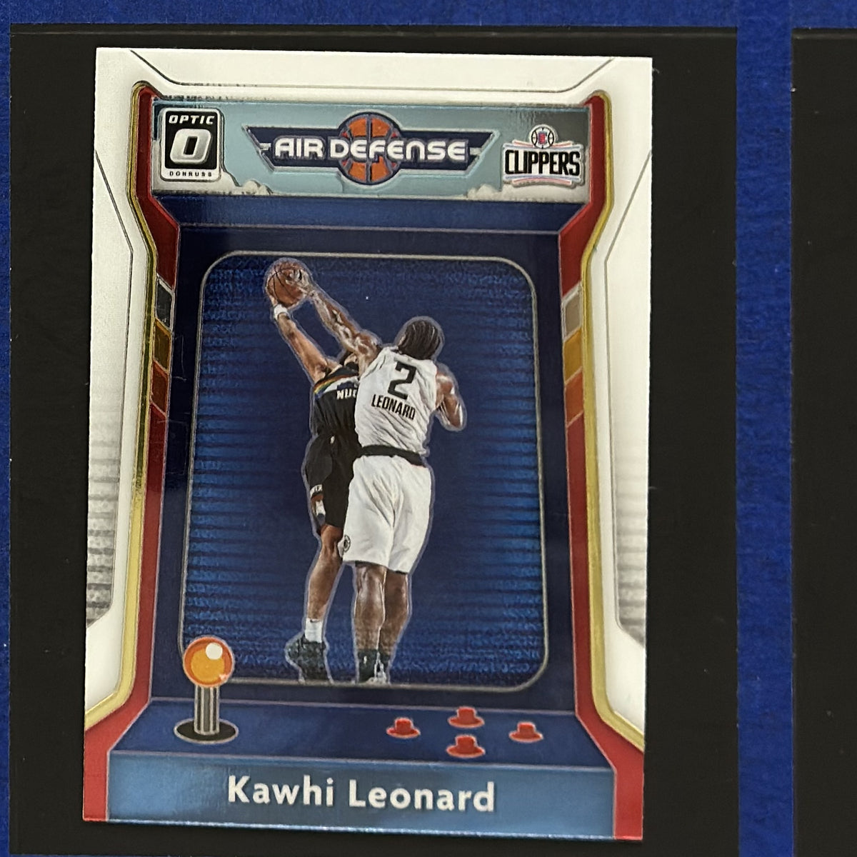 2020-21 Panini Donruss Optic Air Defense Kawhi Leonard #4 — front view