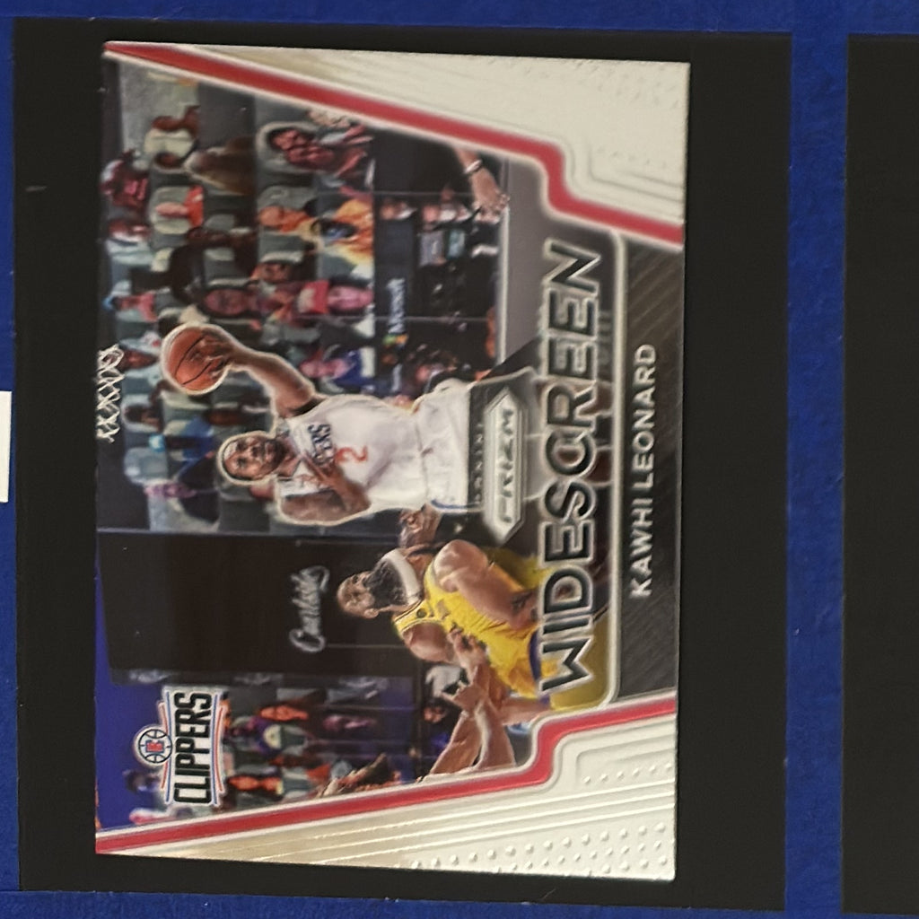 2020-21 Panini Prizm Widescreen Kawhi Leonard #2 — front view