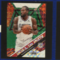 2019-20 Panini Mosaic Green Prizm Will To Win Kawhi Leonard #4 — front view