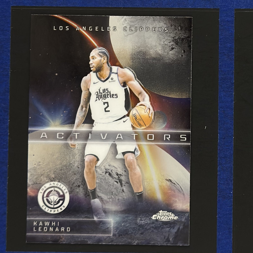 2025-26 Topps Chrome Activators Kawhi Leonard #AC-1 — front view