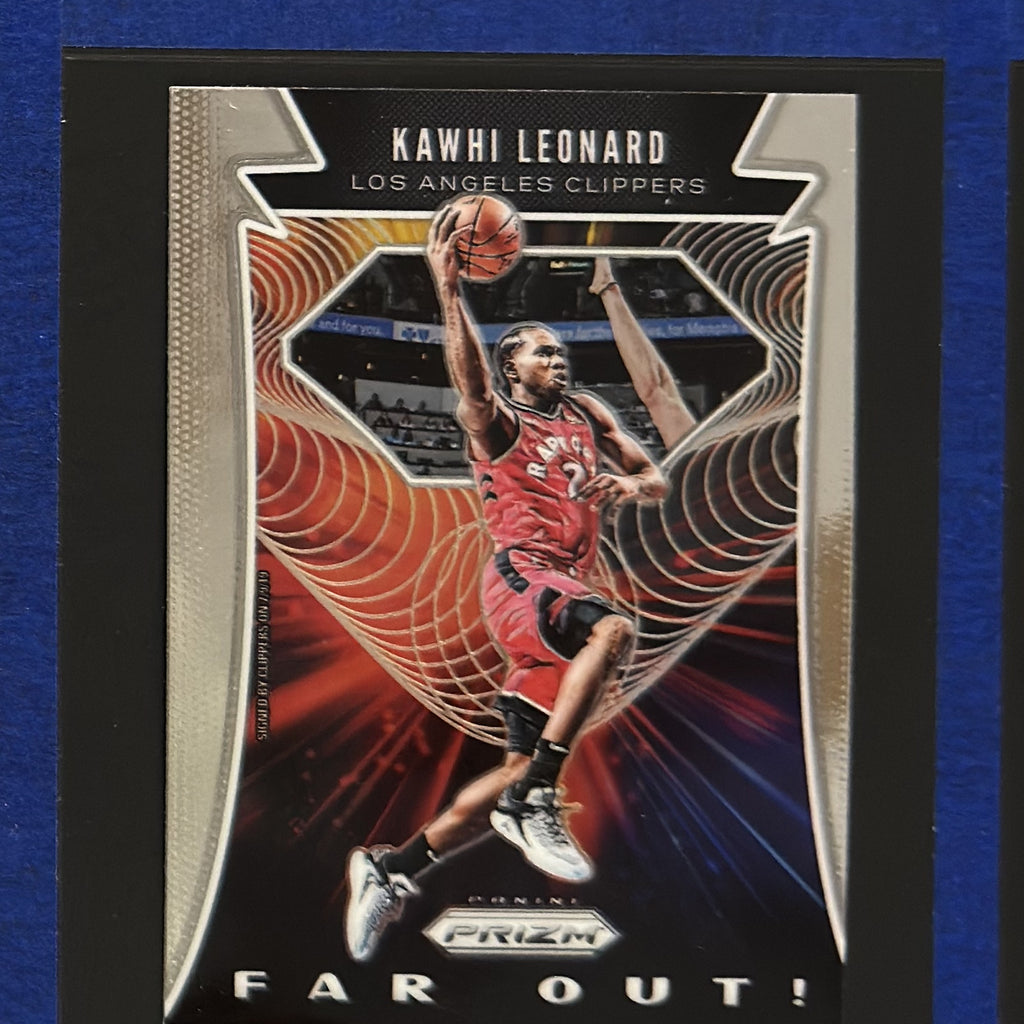 2019-20 Panini Prizm Far Out! Kawhi Leonard #13 — front view