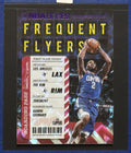 2020-21 Panini NBA Hoops Frequent Flyers Purple Explosion Kawhi Leonard #13 — front view