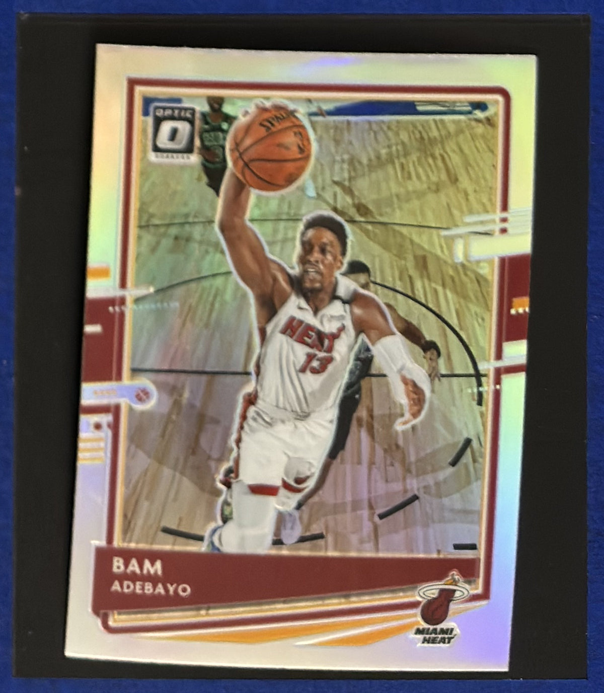 2020-21 Panini Optic Silver Bam Adebayo #52 — front view