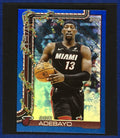 2025-26 Topps Holiday Blue Silver Glitter Bam Adebayo #H60 — front view