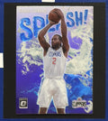 2021-22 Panini Donruss Optic Splash! Purple Kawhi Leonard #15 — front view