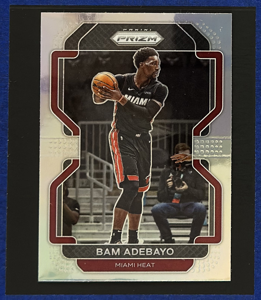 2021-22 Panini Prizm Silver Bam Adebayo #228 — front view