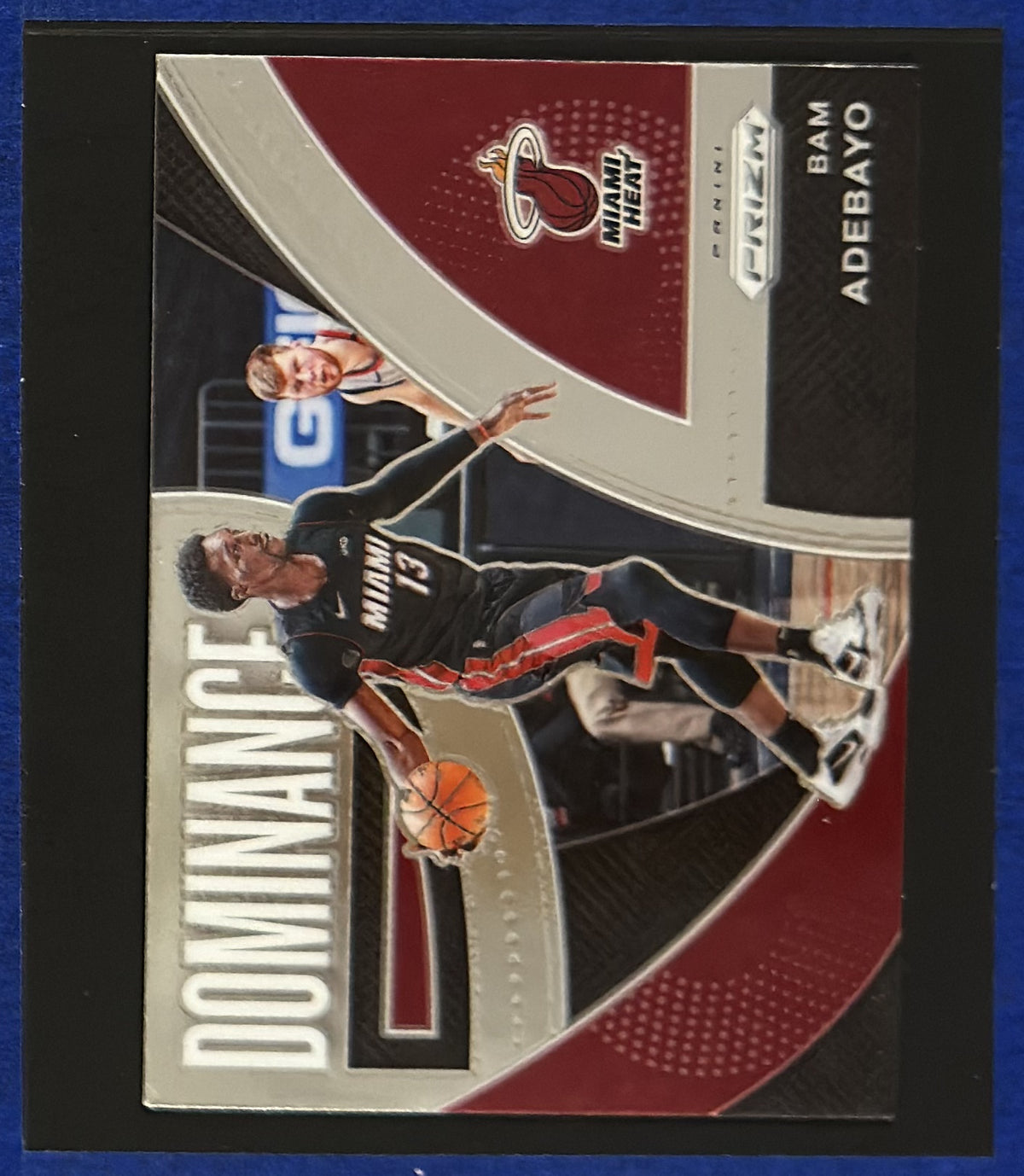 2021-22 Panini Prizm Dominance Bam Adebayo #1 front