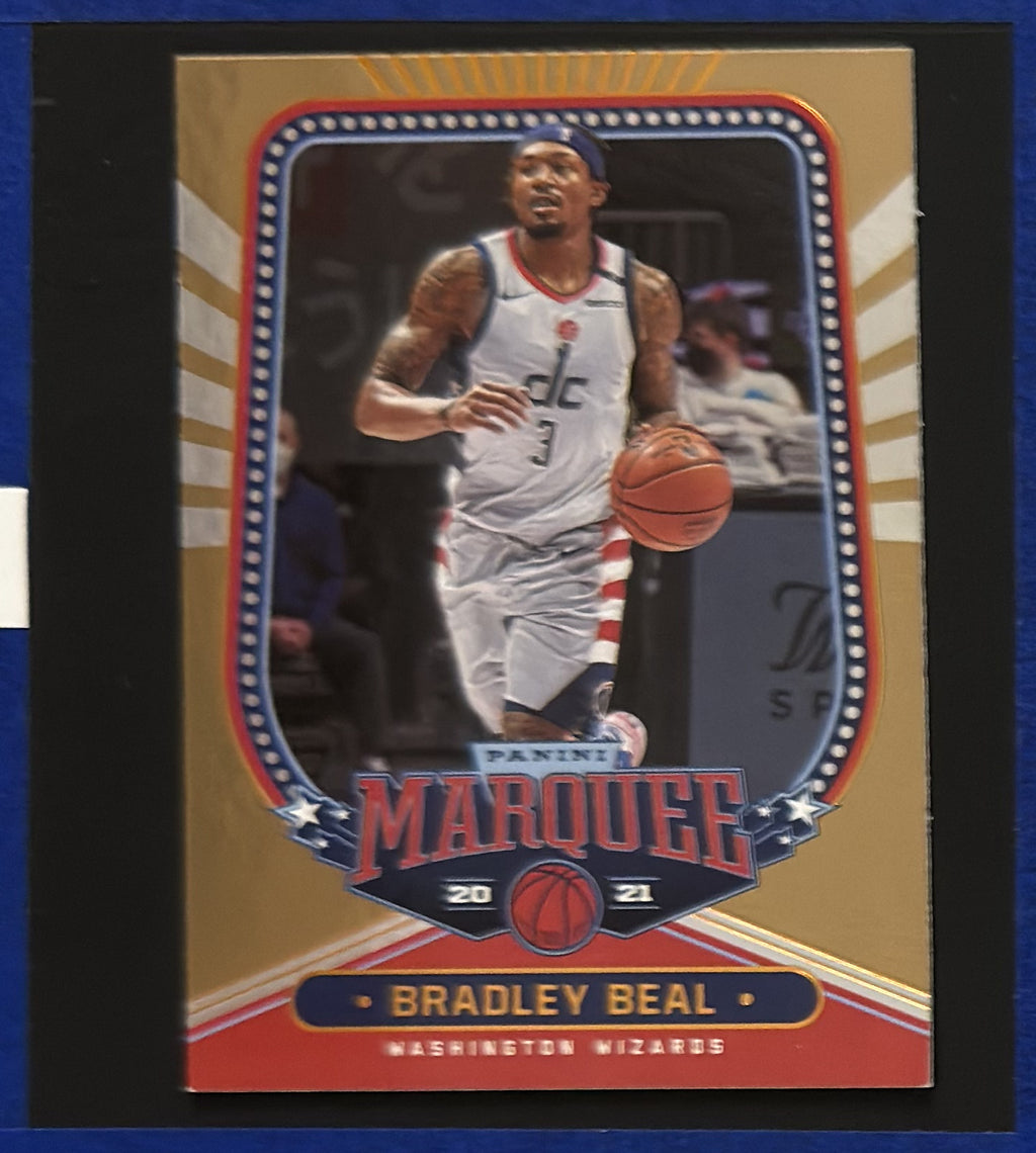 2020-21 Panini Chronicles Bronze Marquee Bradley Beal #247 — front view