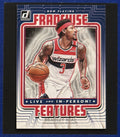 2020-21 Panini Donruss Franchise Features Bradley Beal #30 — front view