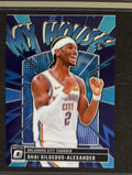 2024-25 Panini Donruss Optic Purple My House! Shai Gilgeous-Alexander #6 — front view