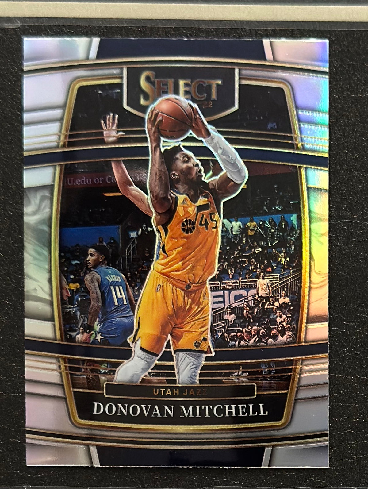 2021-22 Panini Select Concourse Silver Prizm Donovan Mitchell #83 — front view