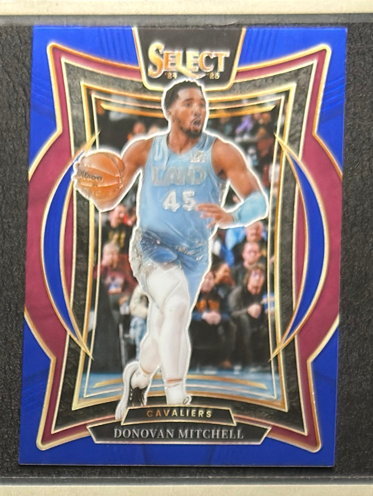 2024-25 Panini Select Concourse Blue Donovan Mitchell #21 — front view
