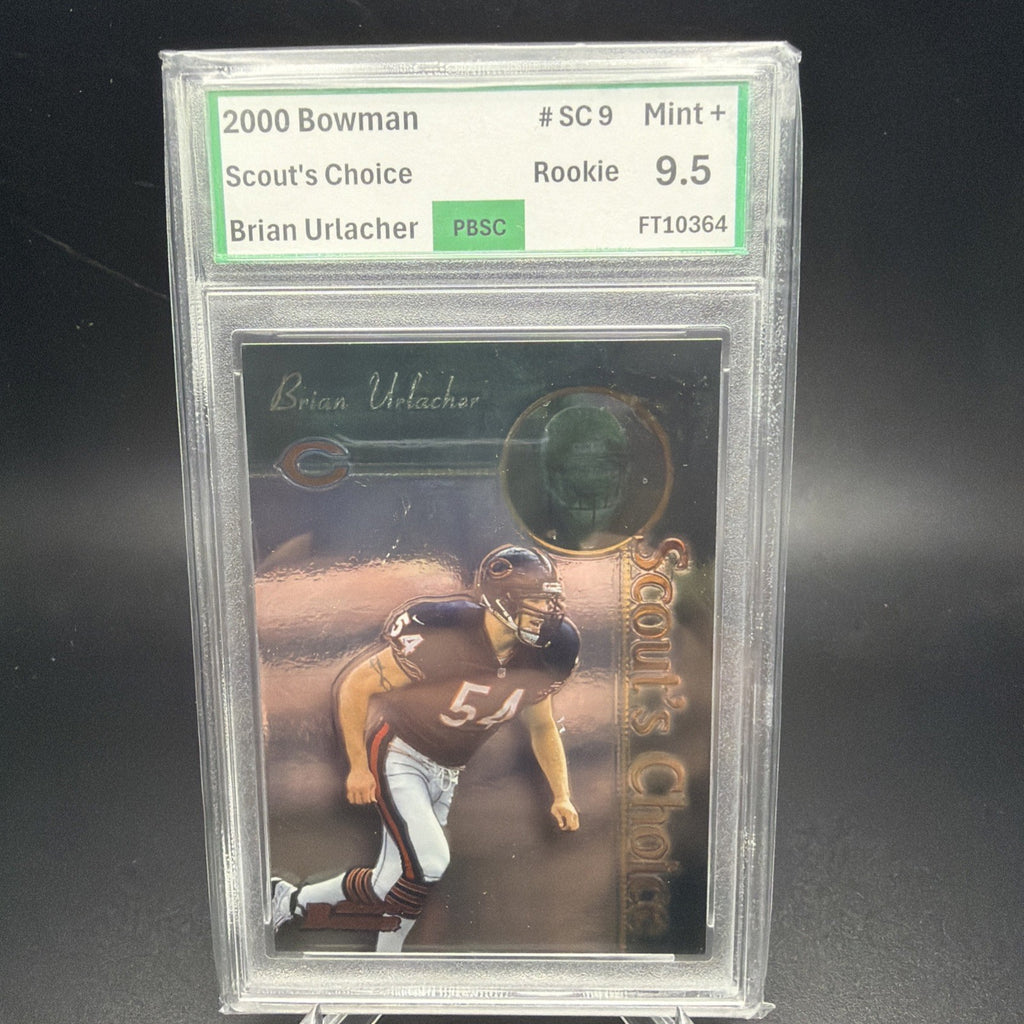 2000 Bowman - Scout's Choice Brian Urlacher #SC9 (RC) PSA 9 — photo 1 of 2