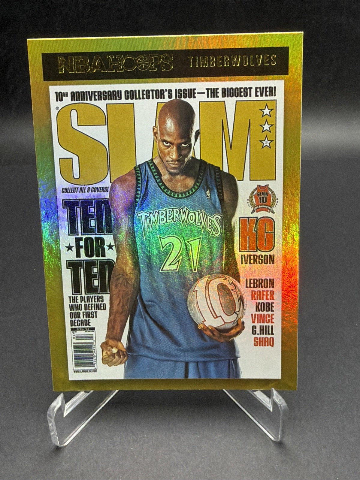 2020-21 Panini NBA Hoops SLAM Complete 20 Card Set ALL HOLO Kobe Lebron Curry — photo 12 of 21