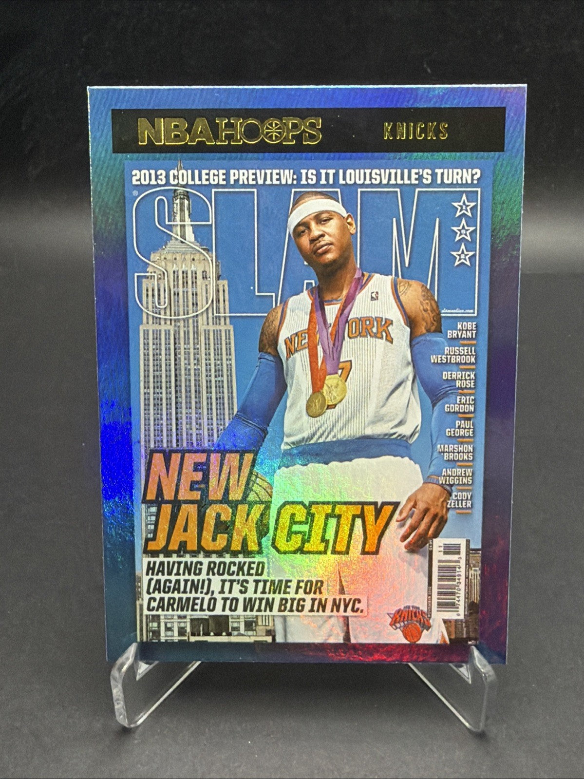 2020-21 Panini NBA Hoops SLAM Complete 20 Card Set ALL HOLO Kobe Lebron Curry — photo 4 of 21